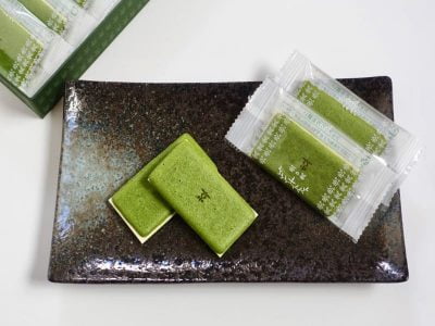 お濃茶ラングドシャ 茶の菓