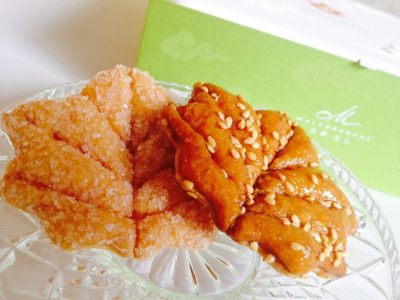 かえで蜜パイ＆ごまカラメルパイ