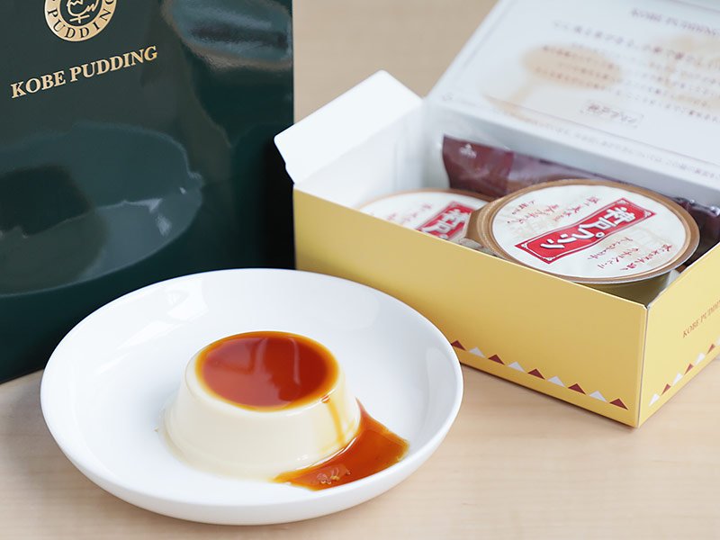 神戸プリンの中身写真