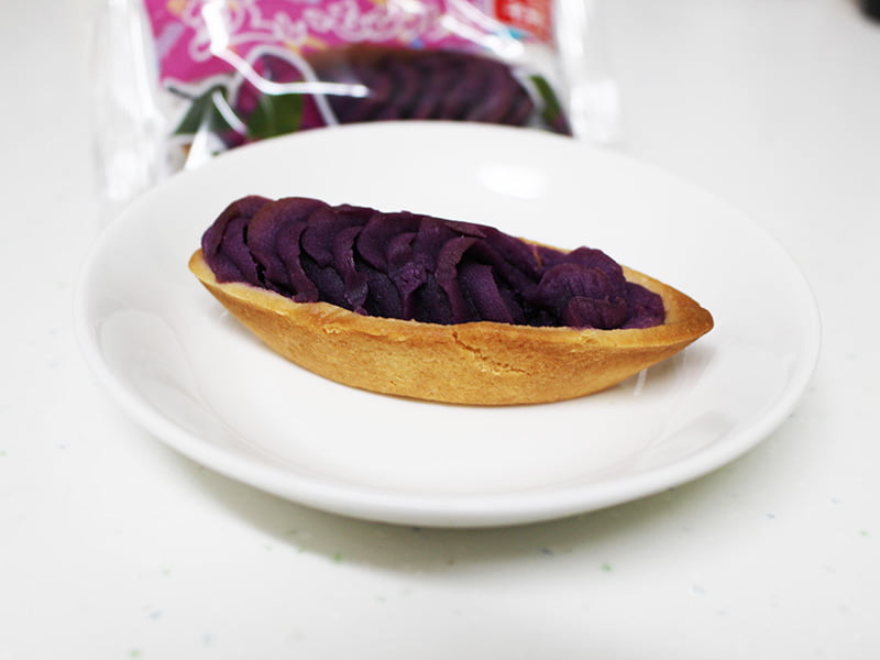 紅いもタルト　中身