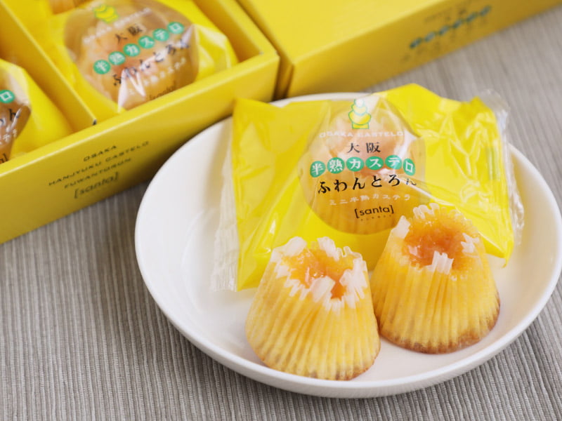 大阪半熟カステロ｢ふわんとろん｣　中身