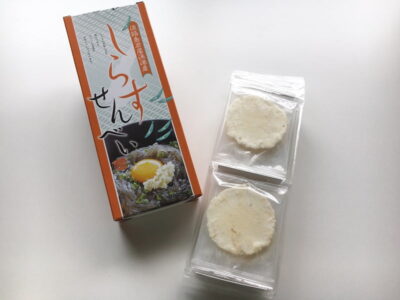 淡路島岩屋漁港産 しらすせんべい