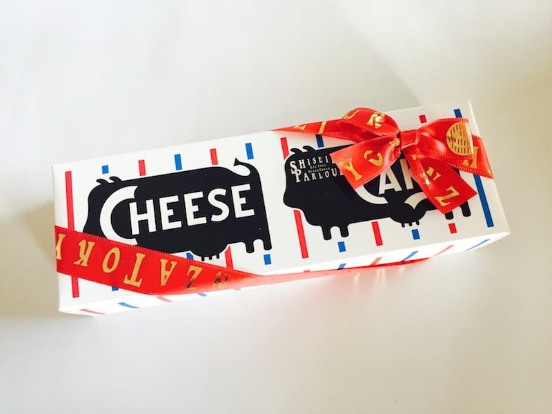 資生堂パーラー　チーズケーキ 外装