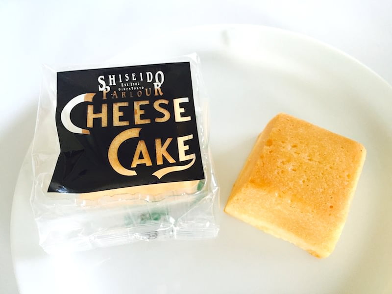 資生堂パーラー　チーズケーキ　中身の写真