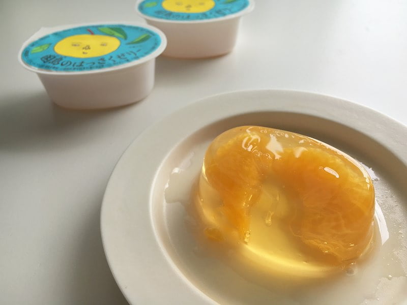 因島のはっさくゼリー中身