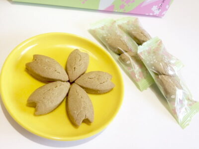 もろこしクッキー桜ほろほろ