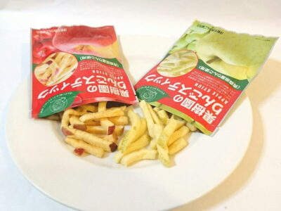 果樹園のりんごスティック