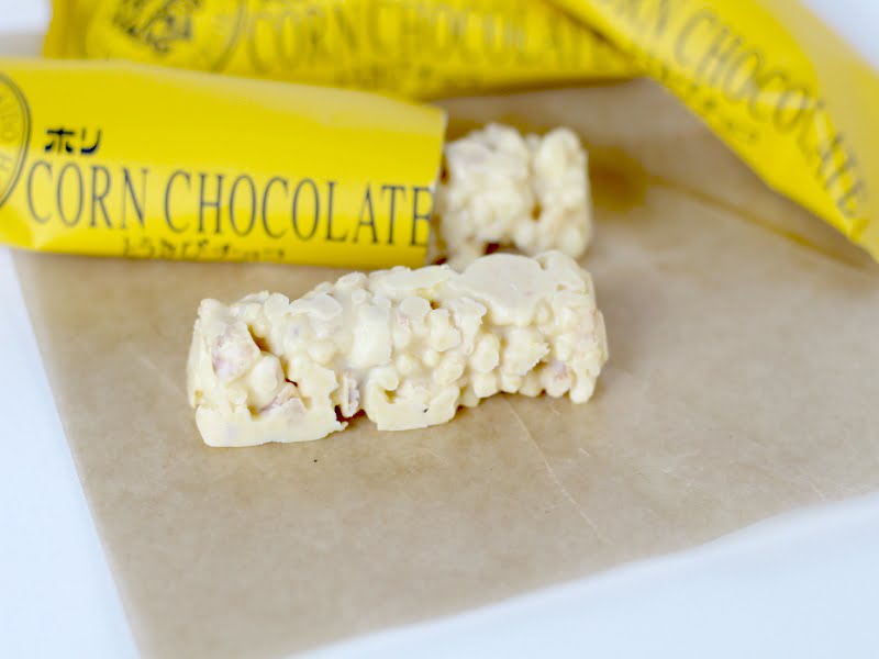 ホリのとうきびチョコ 中身の写真