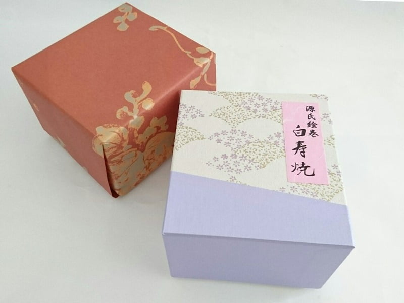 源氏絵巻　白寿焼き　外装