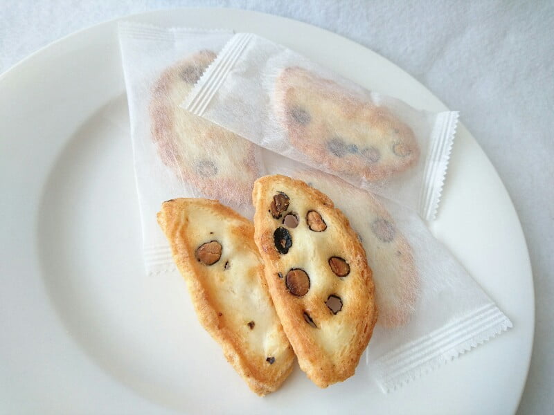 黒豆おかきアップ