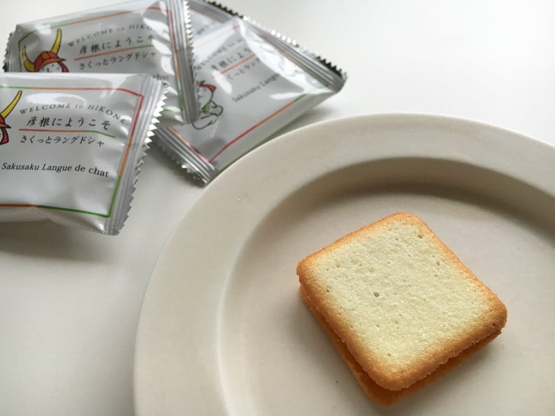 彦根にようこそ!さくっとラングドシャ