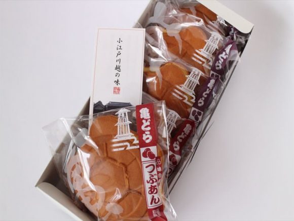 亀どら　中身全体