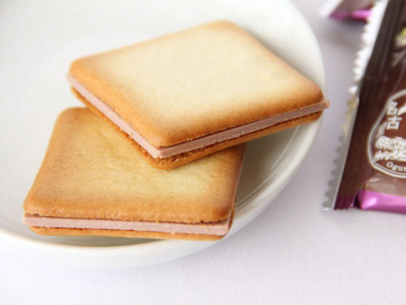 小倉トーストラングドシャ 中身の写真