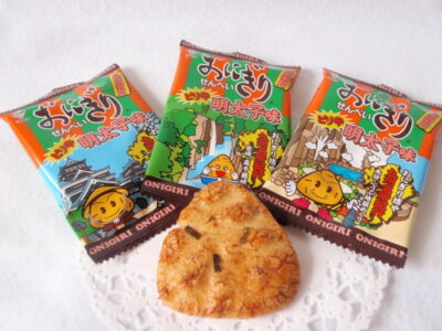 おにぎりせんべい明太子味