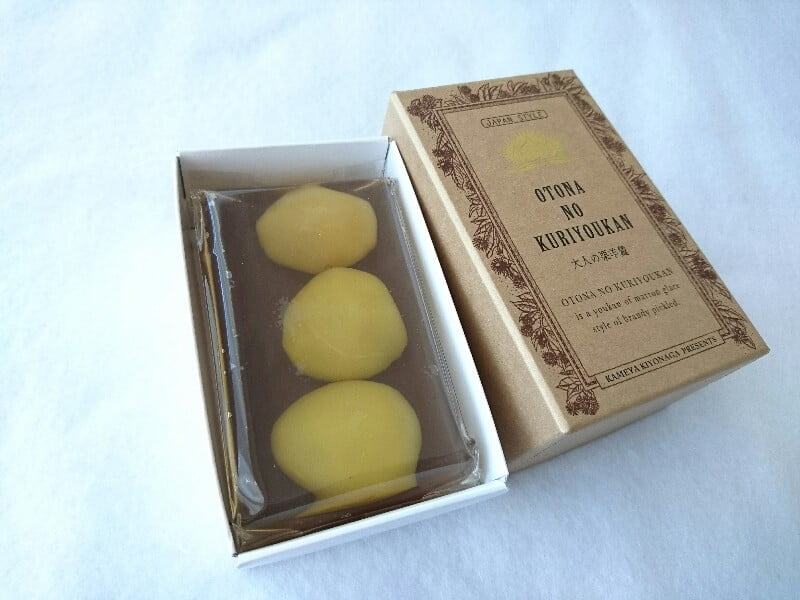 大人の栗ようかん中身