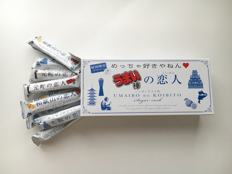 関西限定デザイン「うまい棒の恋人」内装
