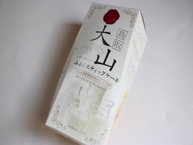 大山みるくスティックケーキ外装