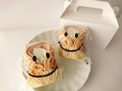 錦一葉 玄米茶ワッフル