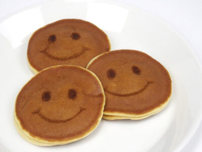 銀座あけぼの もちどら スマイル焼き印入り