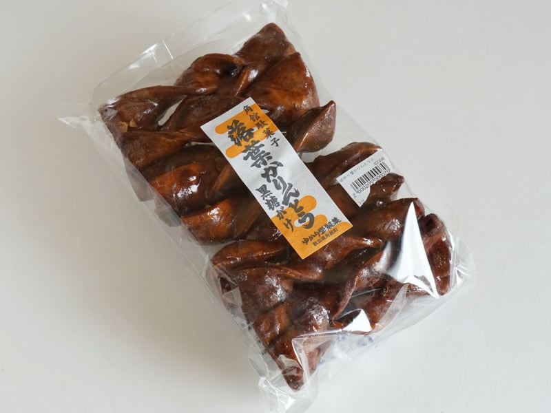 ゆかり堂製菓 落葉かりんとう 黒糖がけ外装