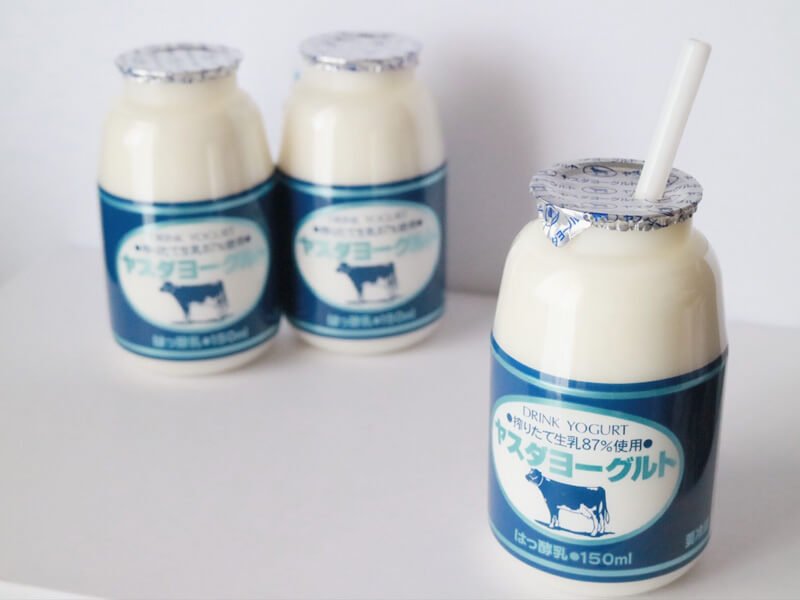 ヤスダヨーグルト ストローの写真