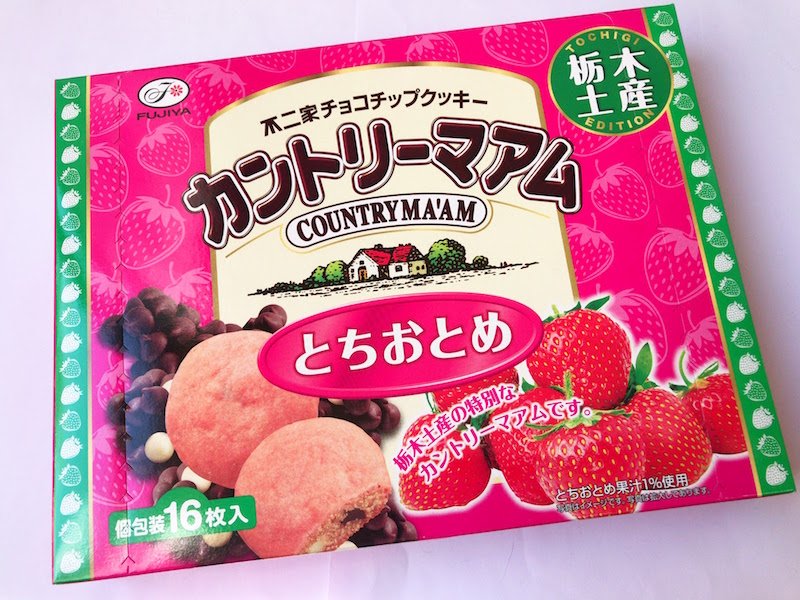 カントリーマアムとちおとめ 外装