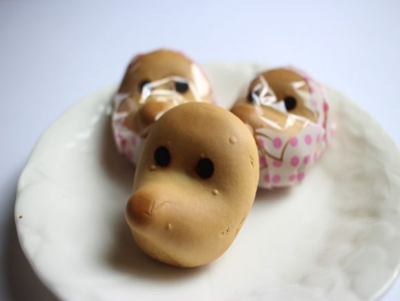 どじょう掬いまんじゅういちご中身