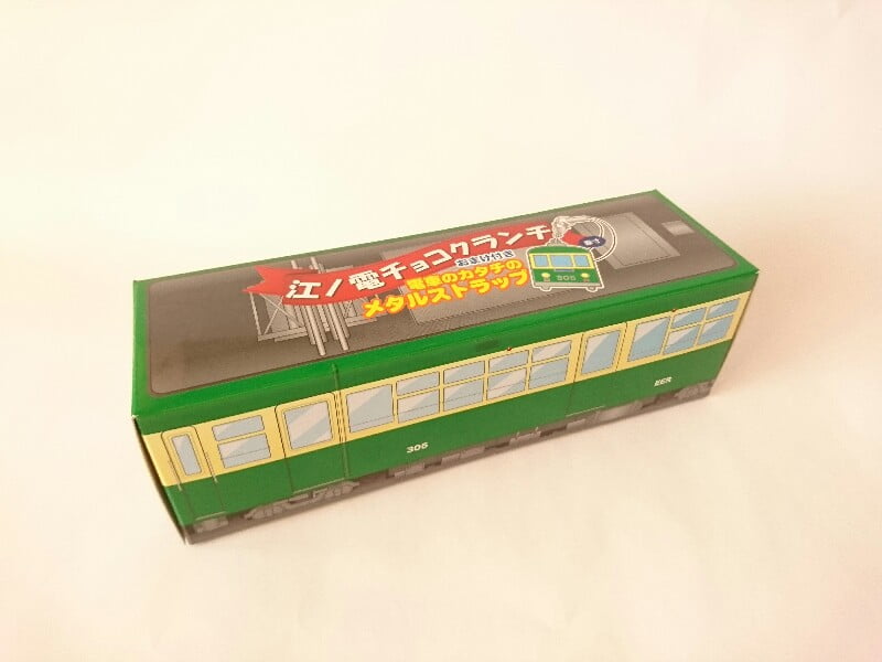 江ノ電チョコクランチ外装