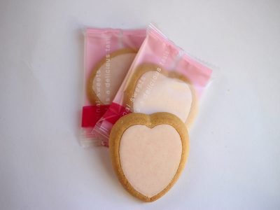 ご縁を結んでハートのクッキー