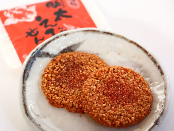 博多明太せんべい中身の写真