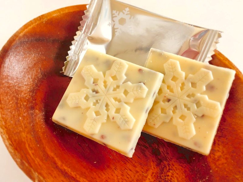 北海道ホワイトチョコレートきらゆき中身