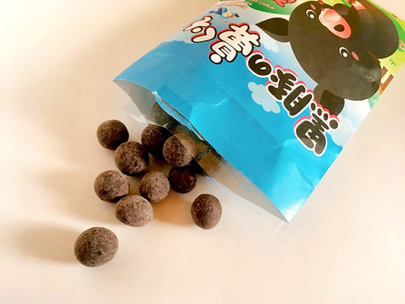 黒豚の鼻くそ開封後