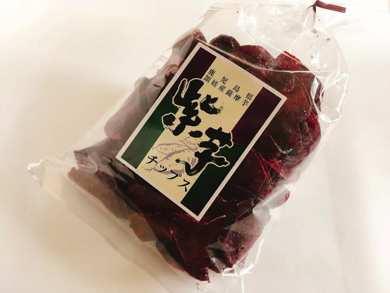 紫芋チップス外装