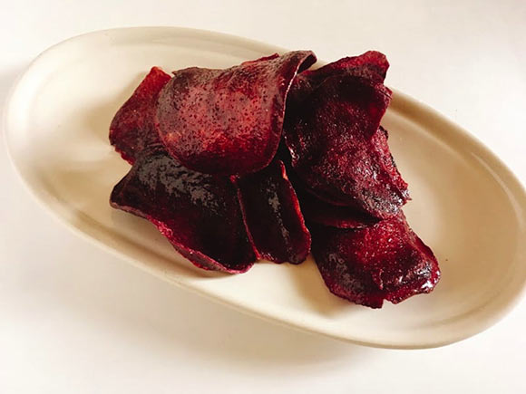 紫芋チップス中身