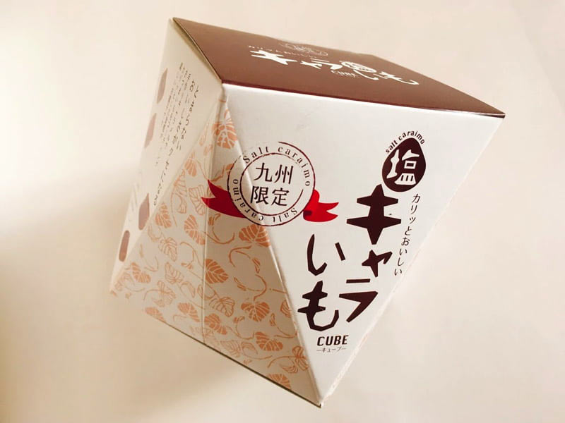 塩キャラいも キューブ外装