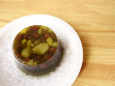 抹茶仕立栗かのこ