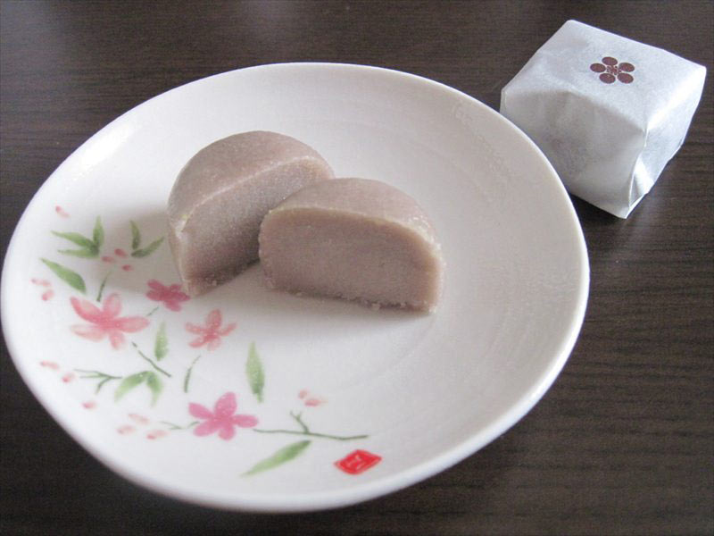 山田屋まんじゅう中身（拡大）