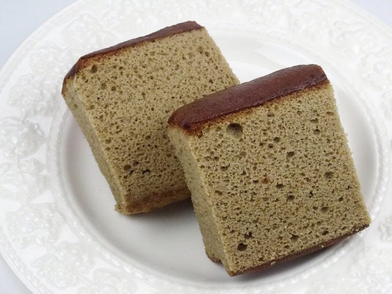 奄美黒糖カステラ中身拡大