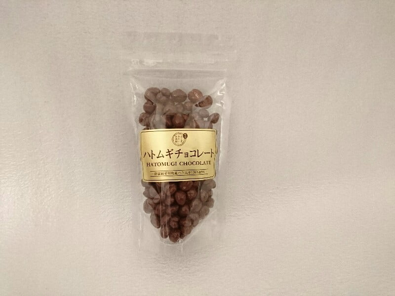 ハトムギチョコレート　外装