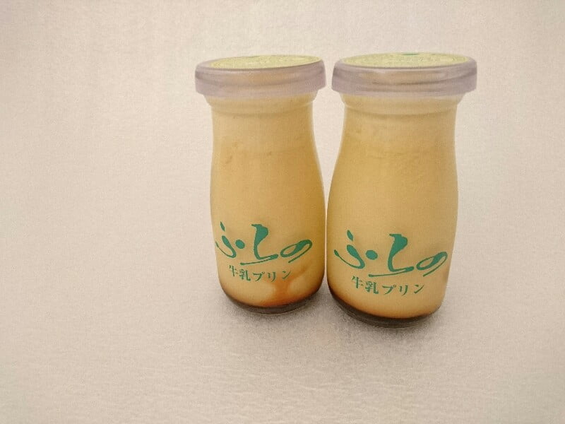 ふらの牛乳プリン　外装