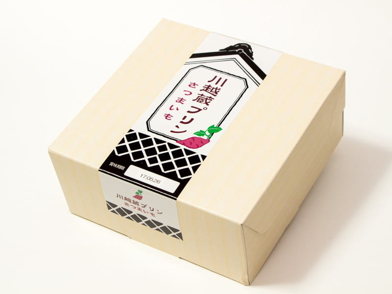 川越蔵プリンさつまいも 外装