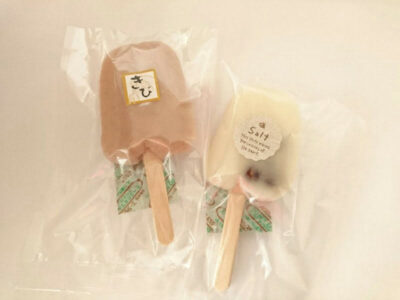 お餅バー(きび、塩豆)