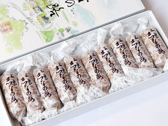 両口屋是清 志なの路 中身(全体)の写真