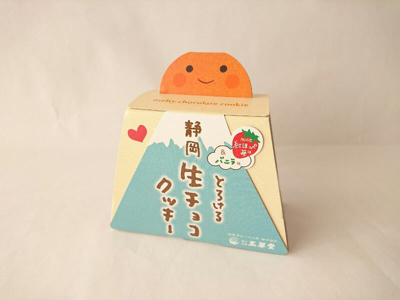 静岡とろける生チョコクッキー外装