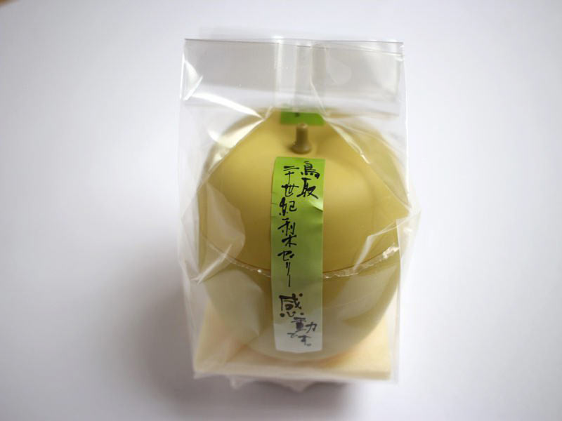 鳥取二十世紀梨ゼリー外装