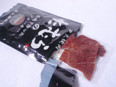 炭火焼肉たむらのお肉で作ったジャーキー
