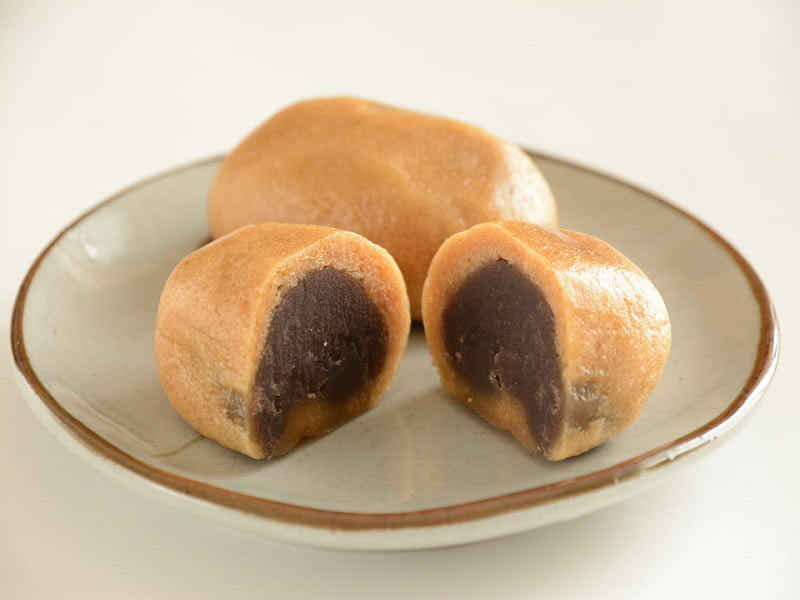 湯浅醤油まんじゅう中身写真