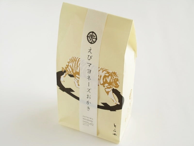 薩摩ソガラシ菓子えびマヨネーズおかき外装