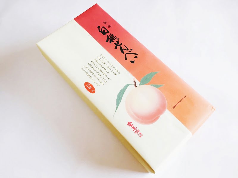 白桃せんべい外装