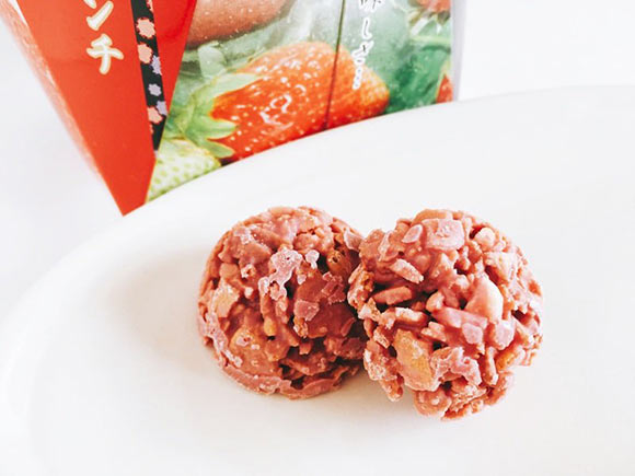 苺クランチ中身